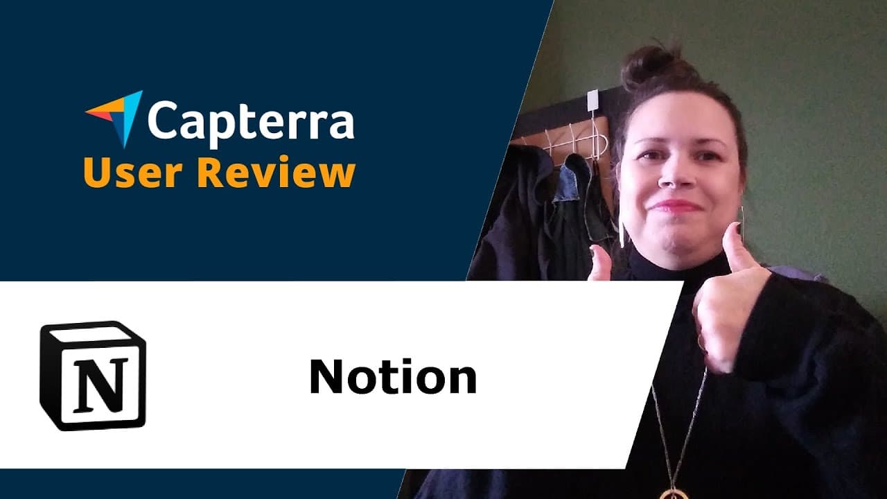 Video thumbnail: Notion Review - Hands-on Walkthrough